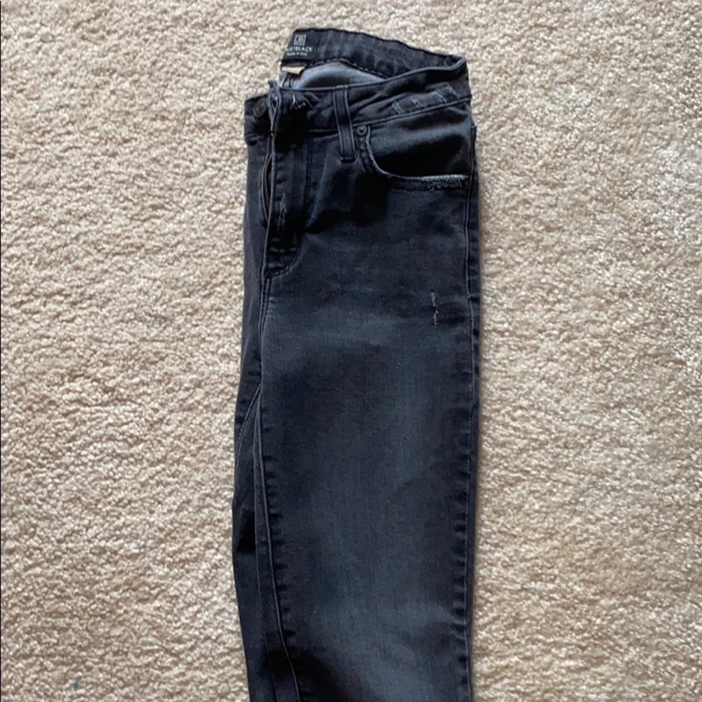Just Black Crop Jeans